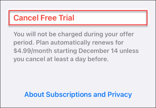 Apple Arcade را لغو کنید