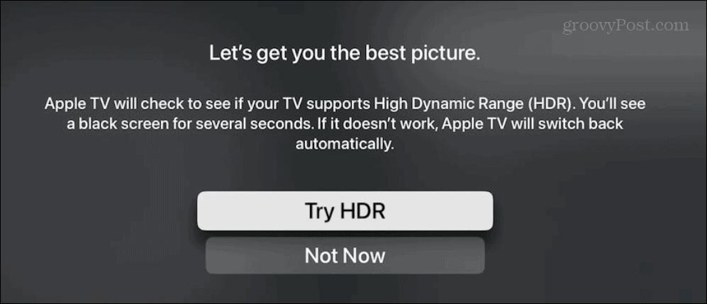 نحوه تغییر وضوح صفحه نمایش Apple TV, محتوا مارکتینگ