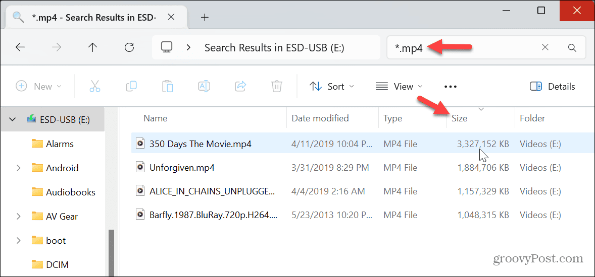 نحوه یافتن فایل های بزرگ در ویندوز 11, محتوا مارکتینگ
