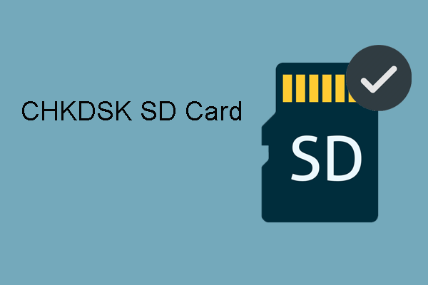 CHKDSK SD CARD: کارت SD آسیب دیده/خراب را با استفاده از ChKDSK تعمیر کنید