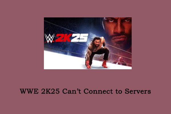 نحوه رفع WWE 2K25 با سهولت نمی تواند به سرورها متصل شود