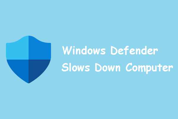 Windows Defender کامپیوتر را کند می کند؟ بهترین اصلاحات در اینجا!