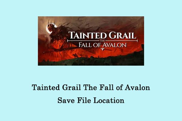 راهنمای یافتن Grail لکه دار سقوط محل پرونده Avalon Save File