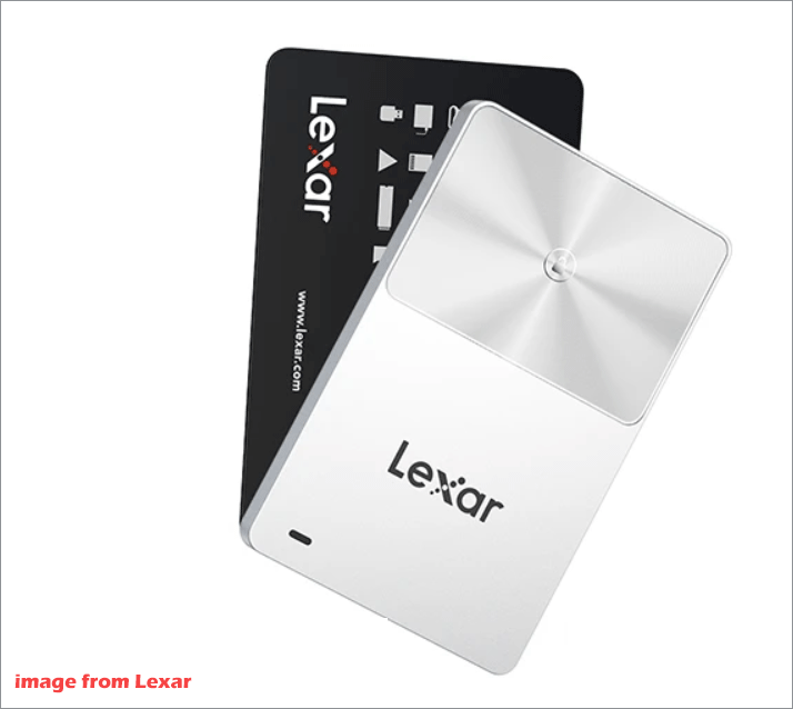 SSD قابل حمل TouchLock نازک و سبک است