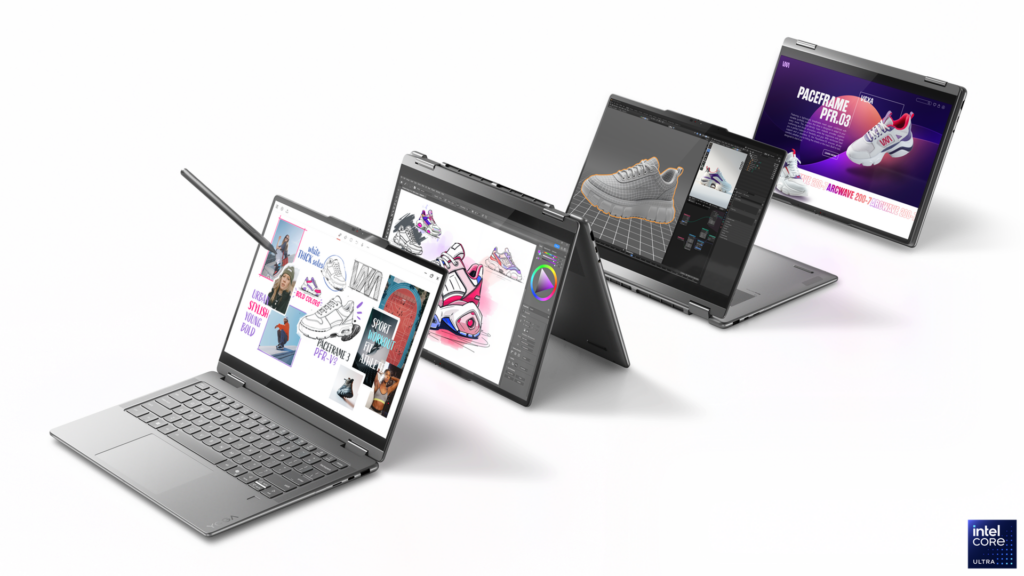 Lenovo Yoga 7 2-in-1 Copilot+ PC.