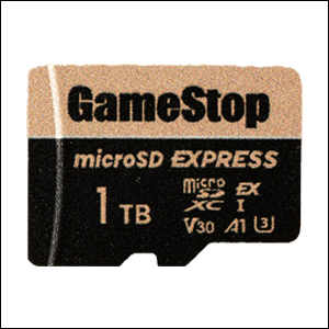 کارت حافظه microSD Express GameStop.