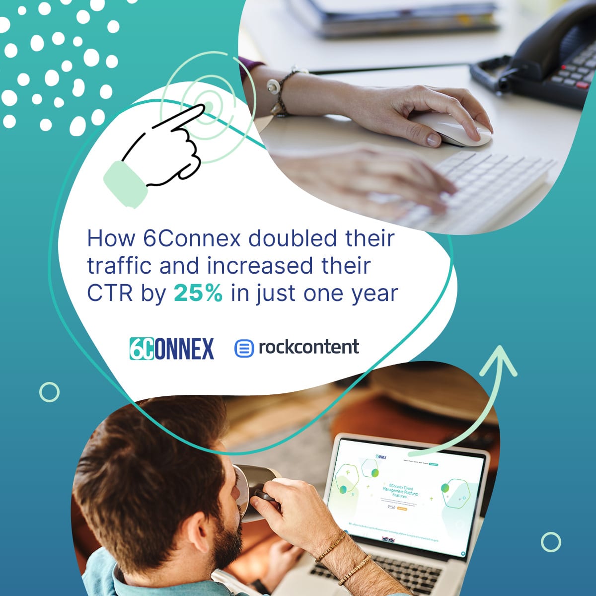 چگونه 6Connex ترافیک خود را دو برابر کرد و CTR خود را تنها در یک سال 25٪ افزایش داد؟