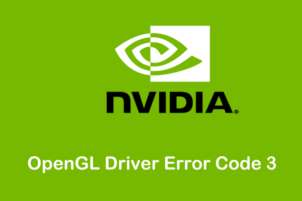 NVIDIA OpenGL خطای خطای درایور 3 (زیر کد 2/7) ، رفع سریع!