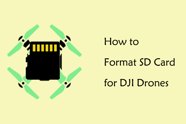 مراحل دقیق برای قالب بندی کارت SD برای هواپیماهای بدون سرنشین DJI (مینی ، هوا و غیره)