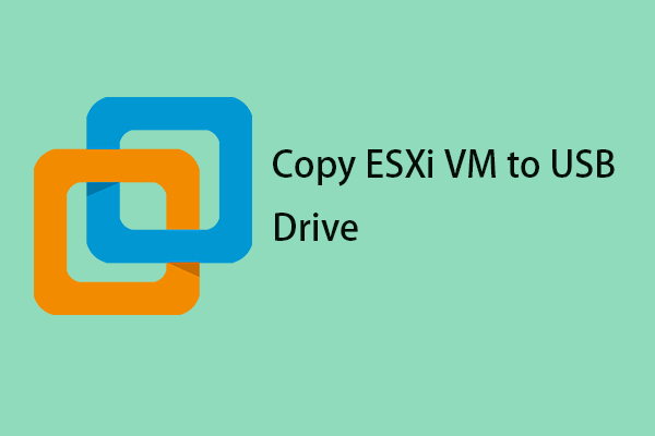 یک راهنمای گام به گام برای کپی کردن ESXi VM در یک درایو USB